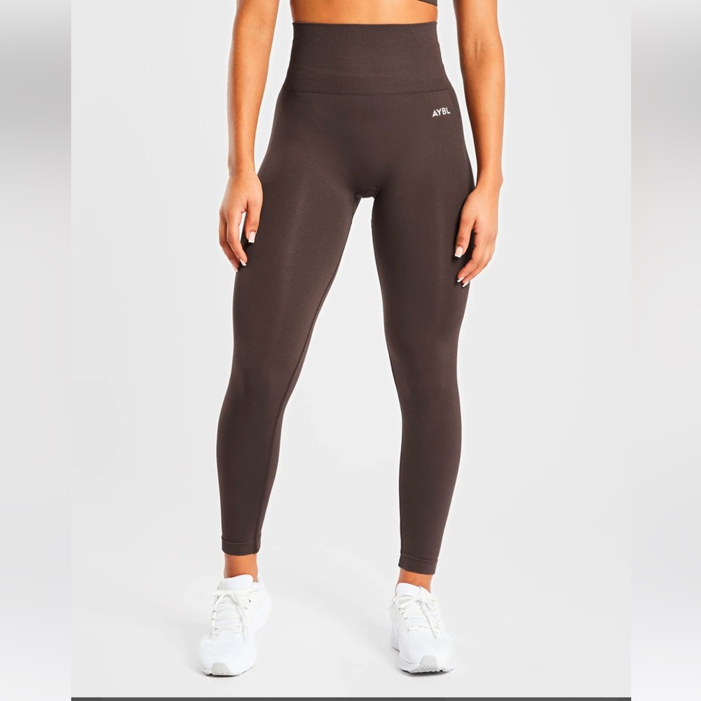 AYBL Empower Seamless Legging in Cocoa Brown